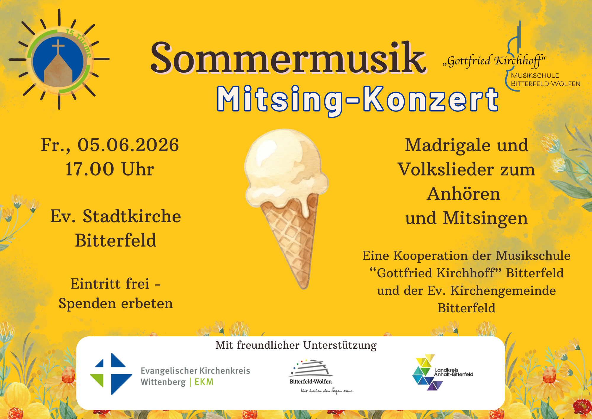 „Sing mit!” – Kon­zert